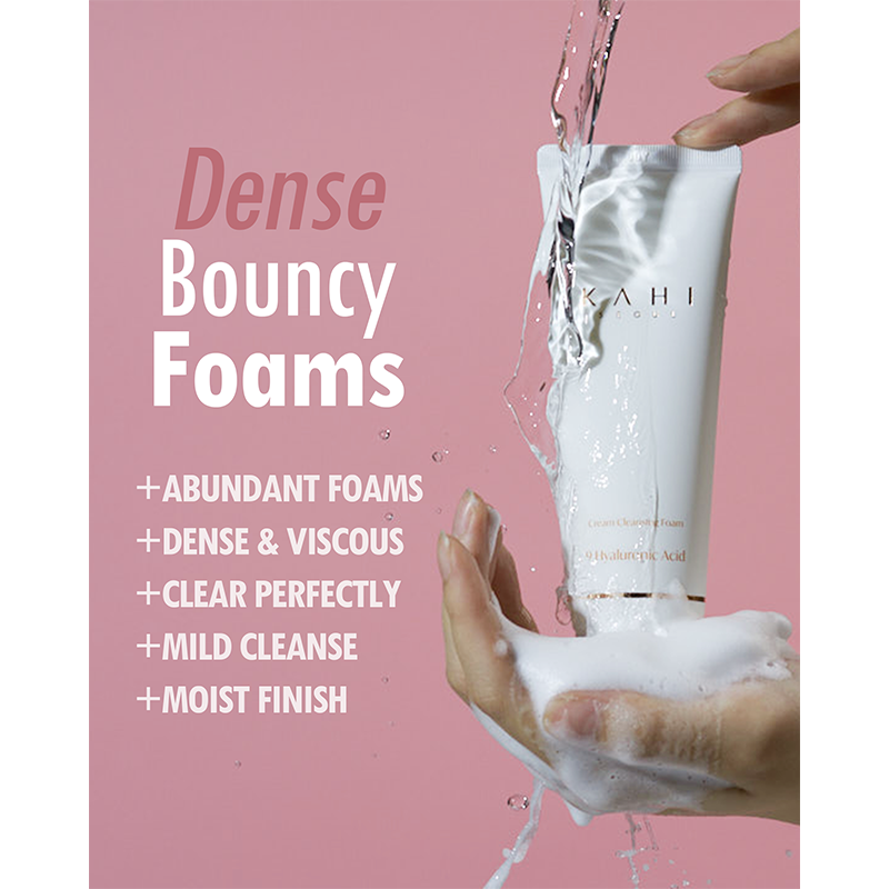 KAHI Cream Cleansing Foam, image 3