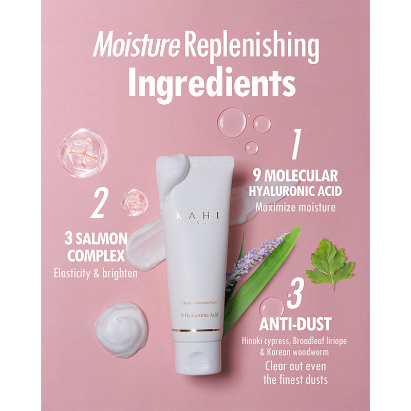 KAHI Cream Cleansing Foam, image 5