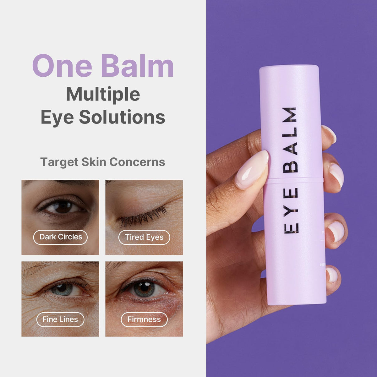 KAHI Eye Balm for dark circles, tired eyes, fine lines and firmness