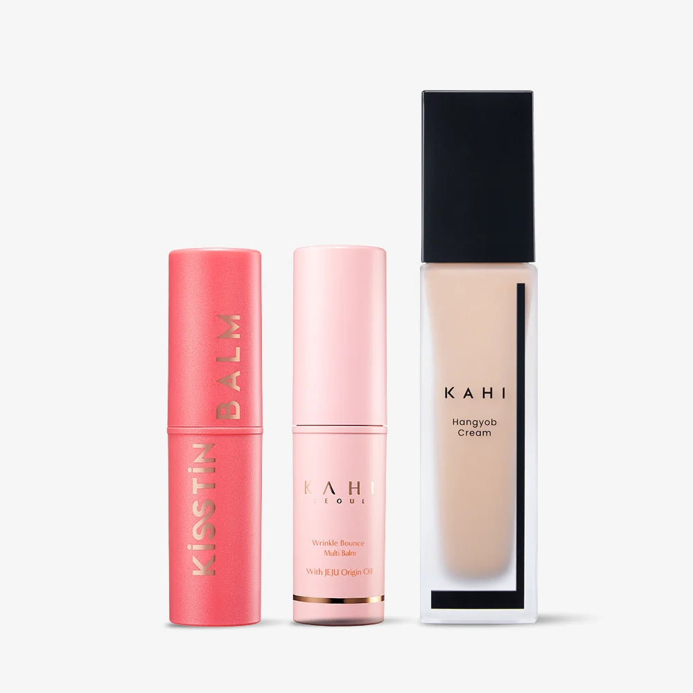 KAHI Glow Make-up Set: Multi Balm, Kisstin Balm and Han Gyob Cream