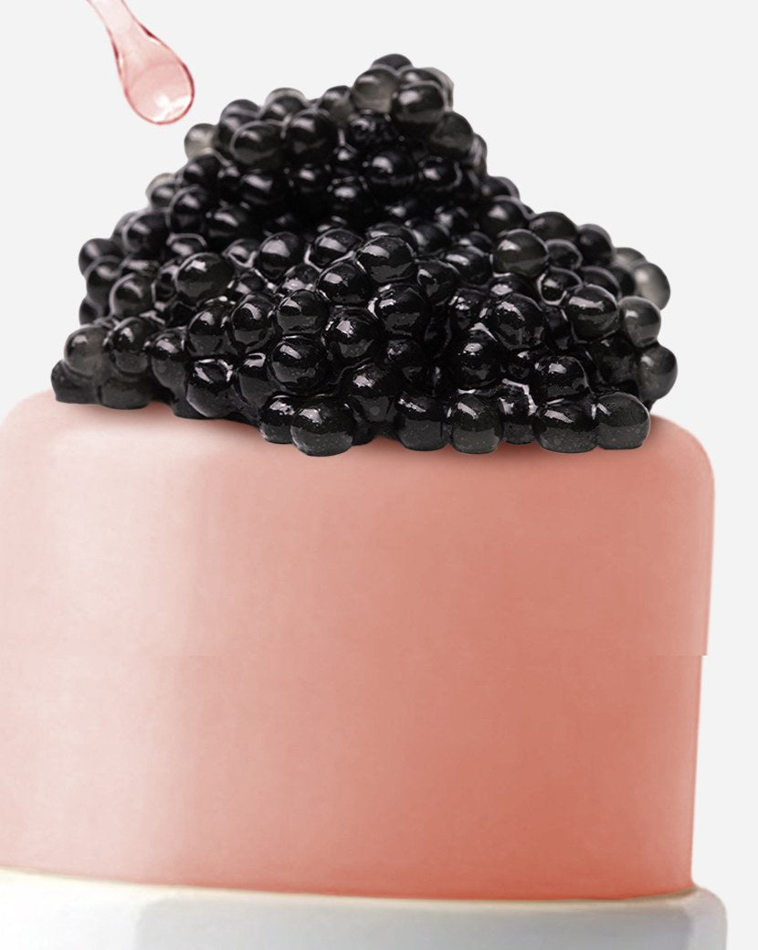 KAHI Multi Balm CV coral balm topped with caviar