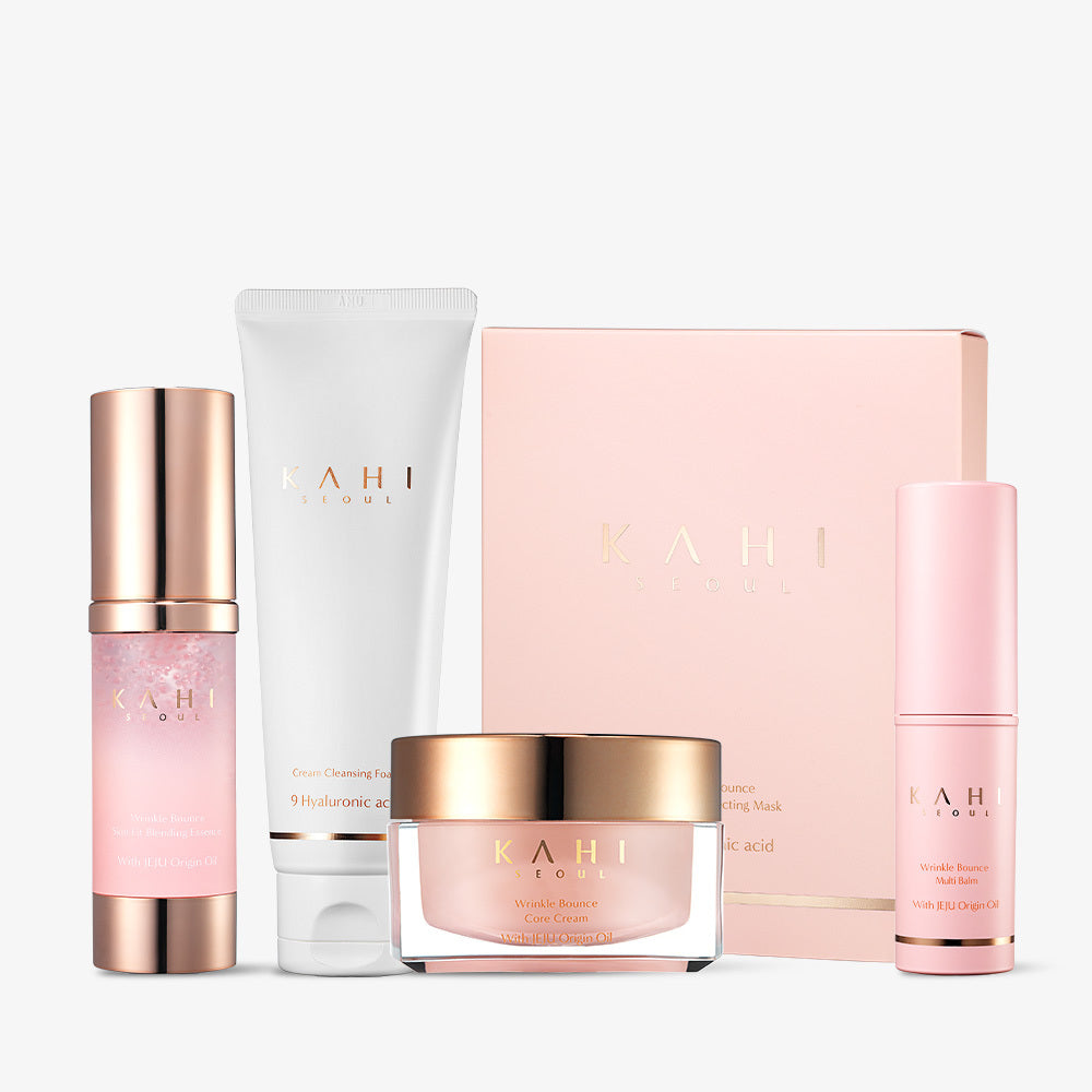 KAHI Wrinkle Bounce Routine Set: Five-Step Korean Skincare